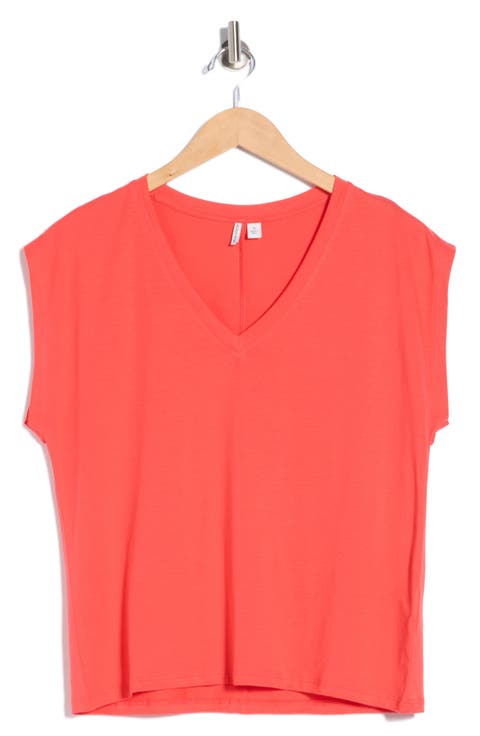 V-Neck Pima Cotton T-Shirt