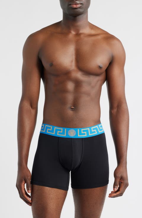 Greek Key Jersey Boxer Briefs