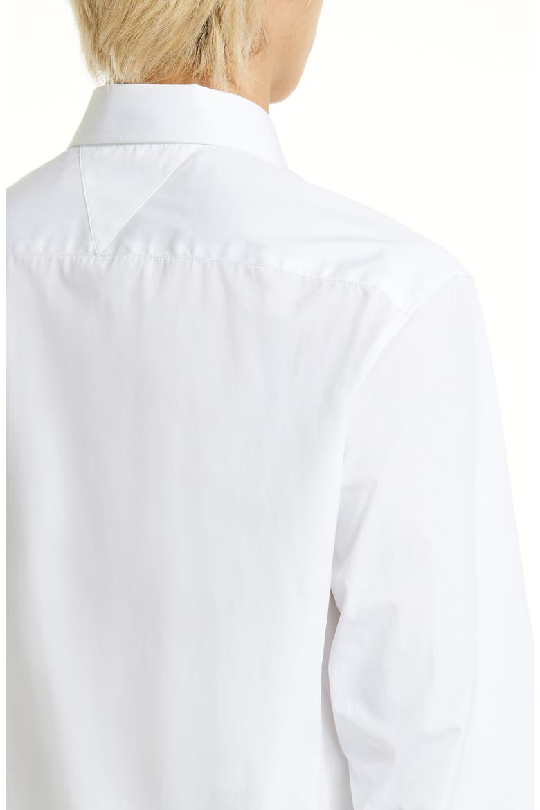 Classic Cotton Poplin Button-Up Shirt, Alternate, color, WHITE