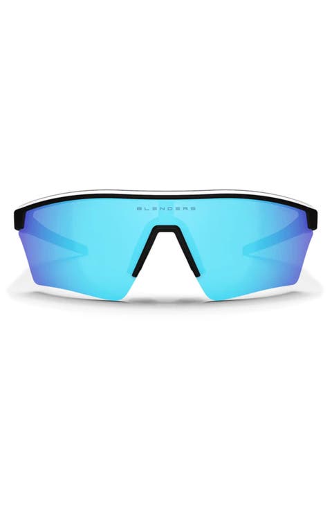 Pacer 99mm Polarized Semi Rimless Shield Sunglasses