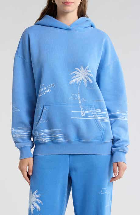 A Beautiful Life Oversize Graphic Hoodie