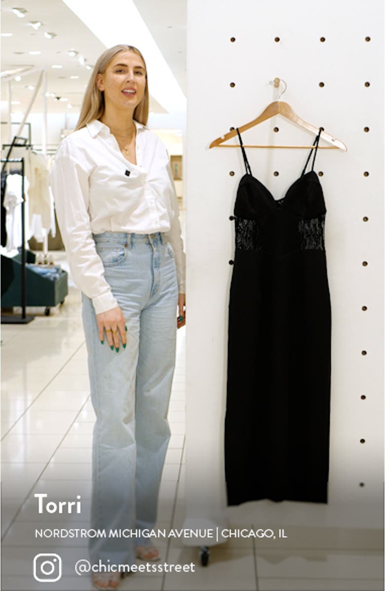 Margarita Lace Inset Dress, sales video thumbnail