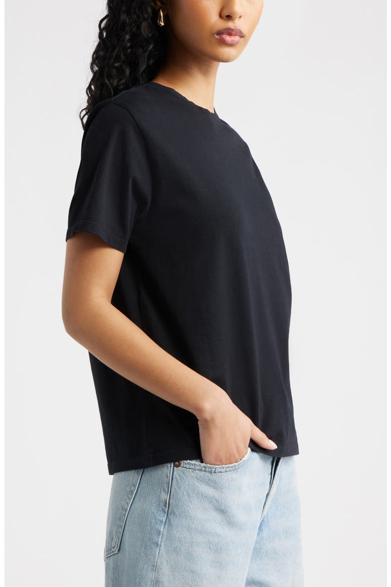 Boyfriend T-Shirt, Alternate, color, BLACK