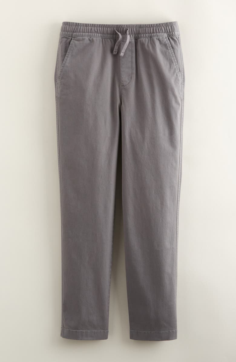 Nordstrom Kids' Relaxed Drawstring Waist Chinos, Main, color, Grey Castlerock