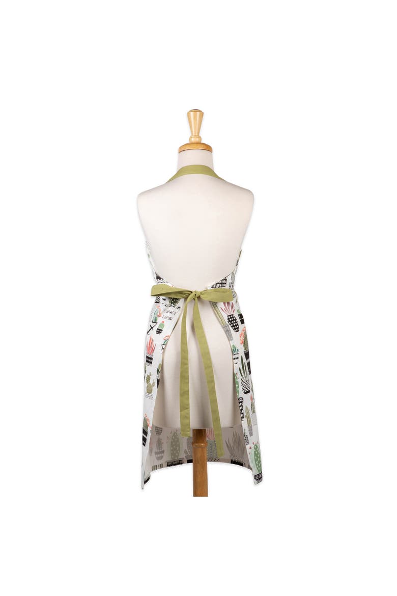 Oasis Printed Cotton Chef Apron, Alternate, color, Oasis