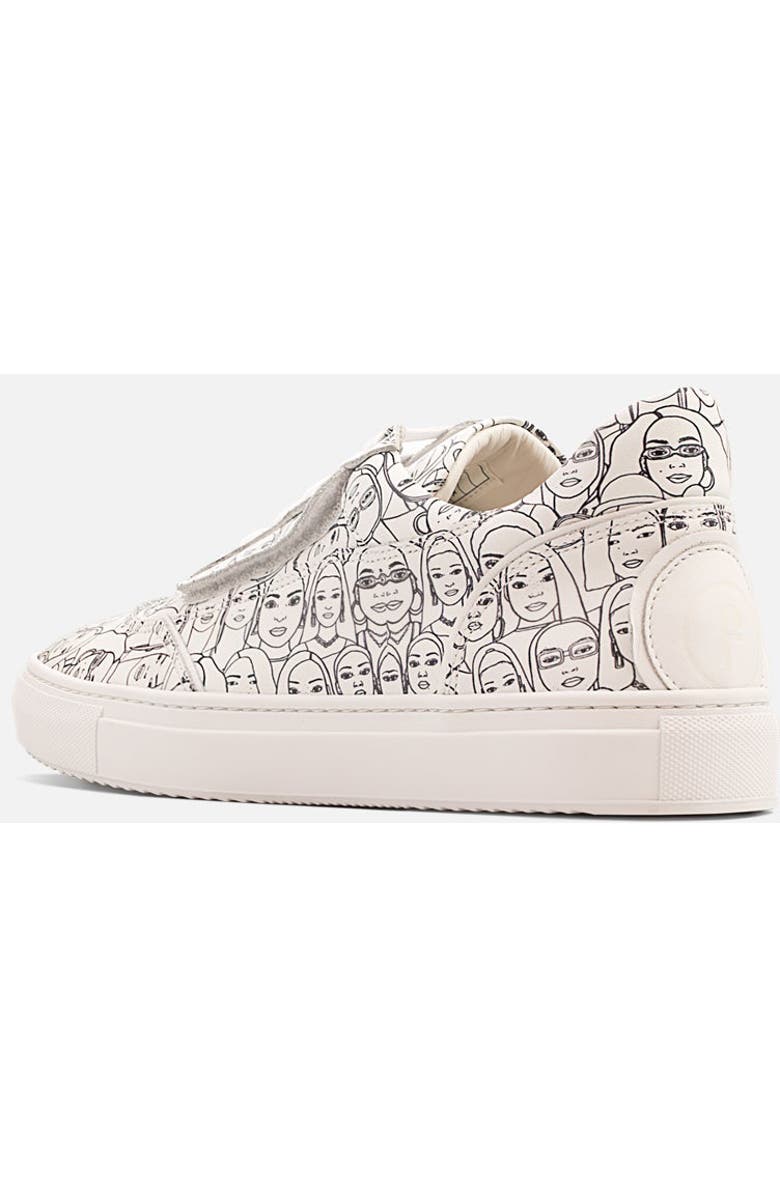 Fini Bold "TyFini" Sneaker - Unisex, Alternate, color, White