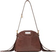 maje Miss M mini bag in vintage leather