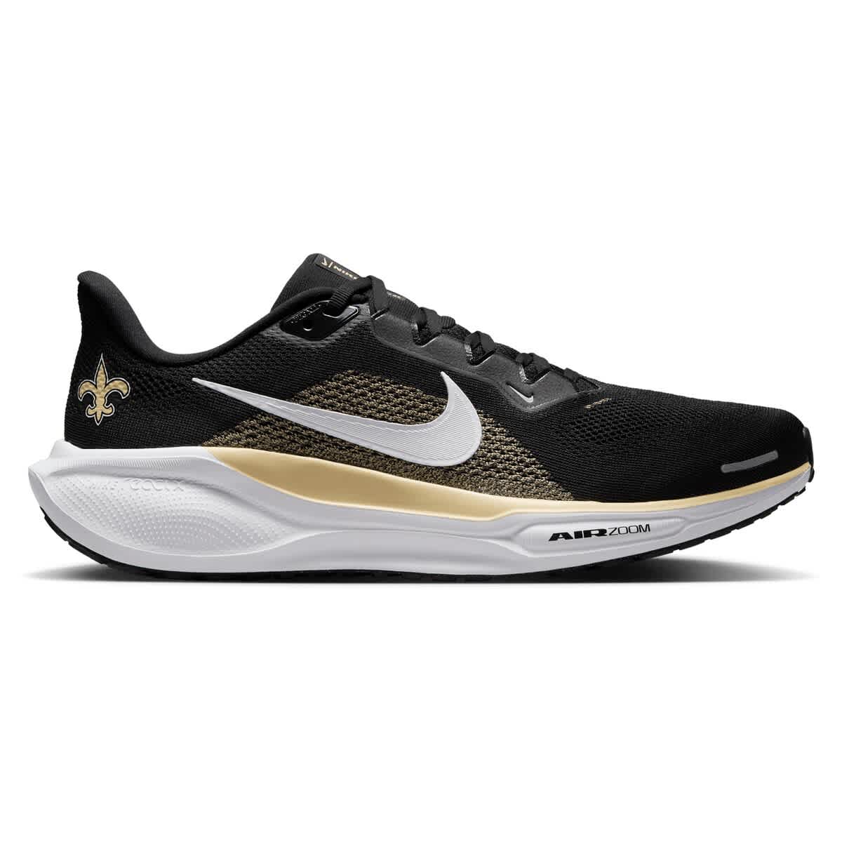 Nike Unisex Nike  Black New Orleans Saints Air Zoom Pegasus 41 Sneakers, Main, color, Black