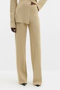 Malina Ammie Metallic Milano Knitted Trousers