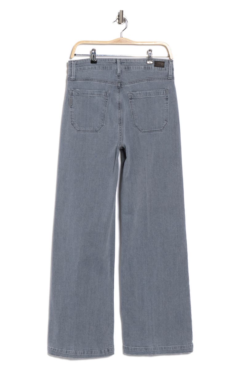 PAIGE Genesee High Waist Wide Leg Jeans, Alternate, color, Curris Grey