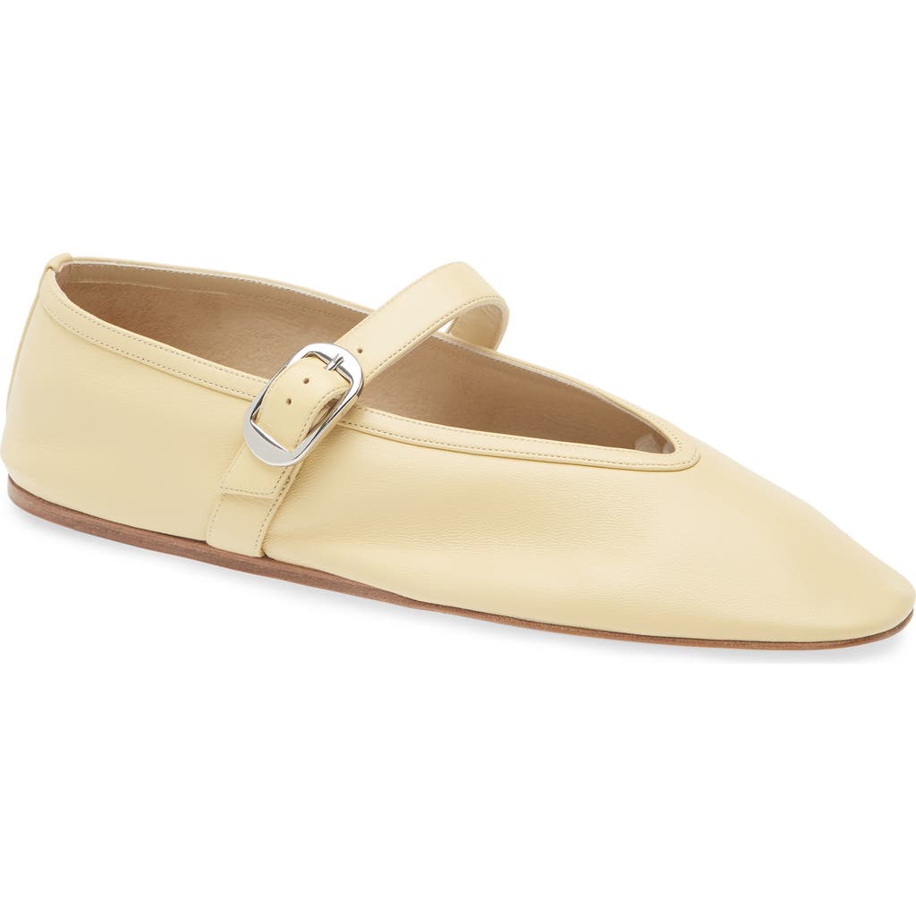 Le Monde Beryl Stella Mary Jane Flat in Custard  product