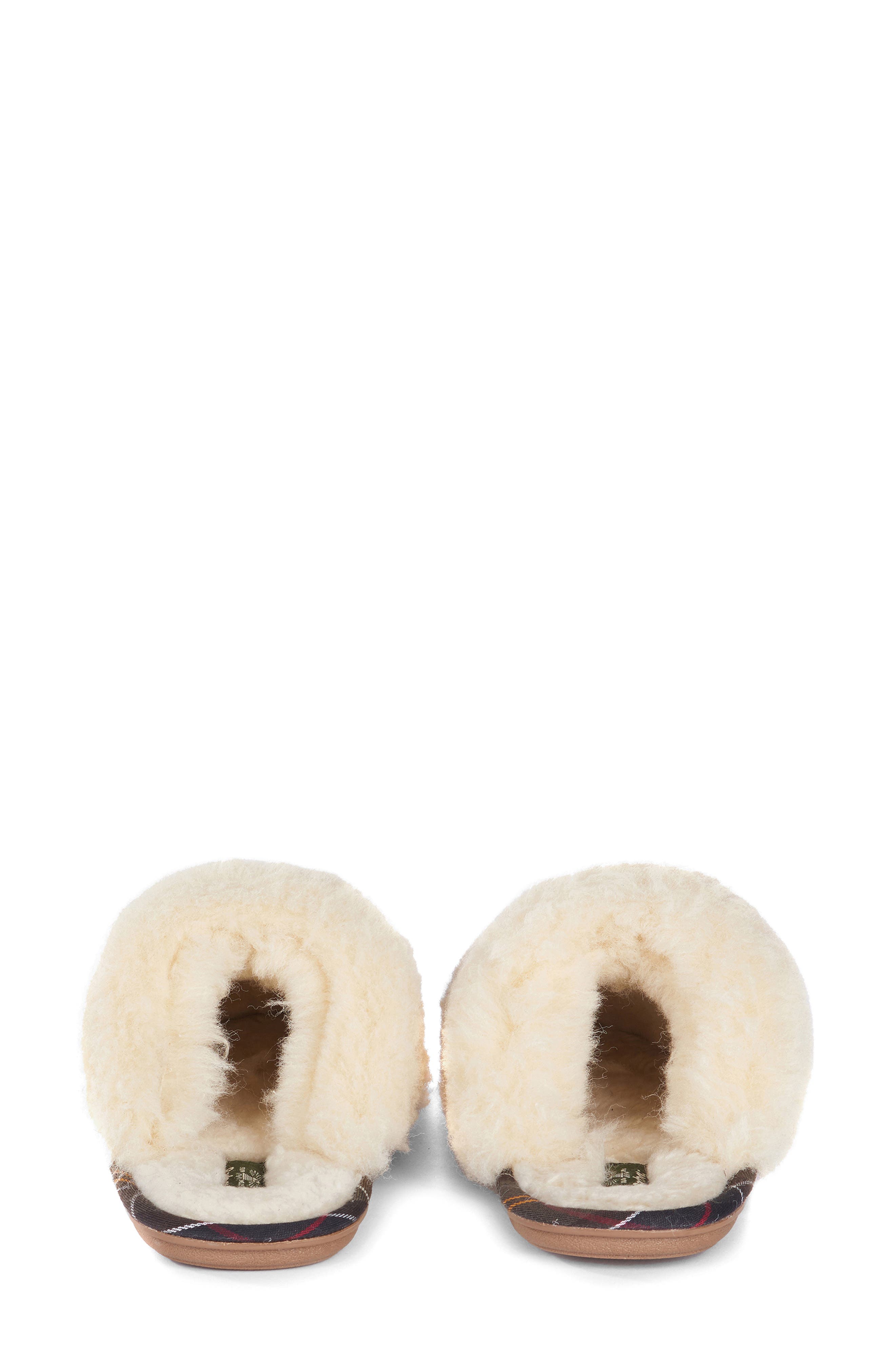 Lydia Faux Fur Slipper, Alternate, color, CAMEL SUEDE