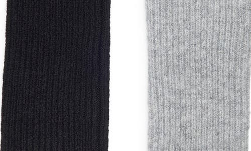 Steve Madden Embellished Arm Warmers In Black