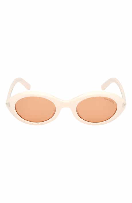 TOM FORD 51mm Oval Sunglasses