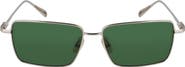 FERRAGAMO Gancini Evolution 57mm Rectangular Sunglasses