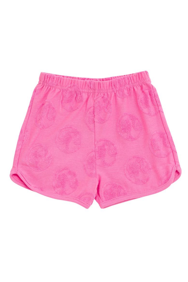 Loop Terry T-Shirt & Shorts Set, Alternate, color, Pink