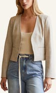 CRESCENT Crop Open Blazer
