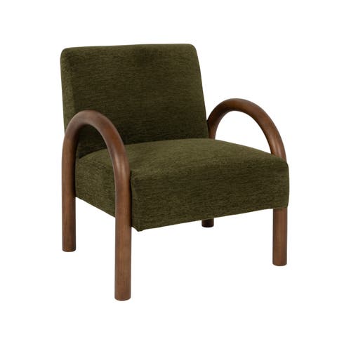 Accent Chair with Arched Arms