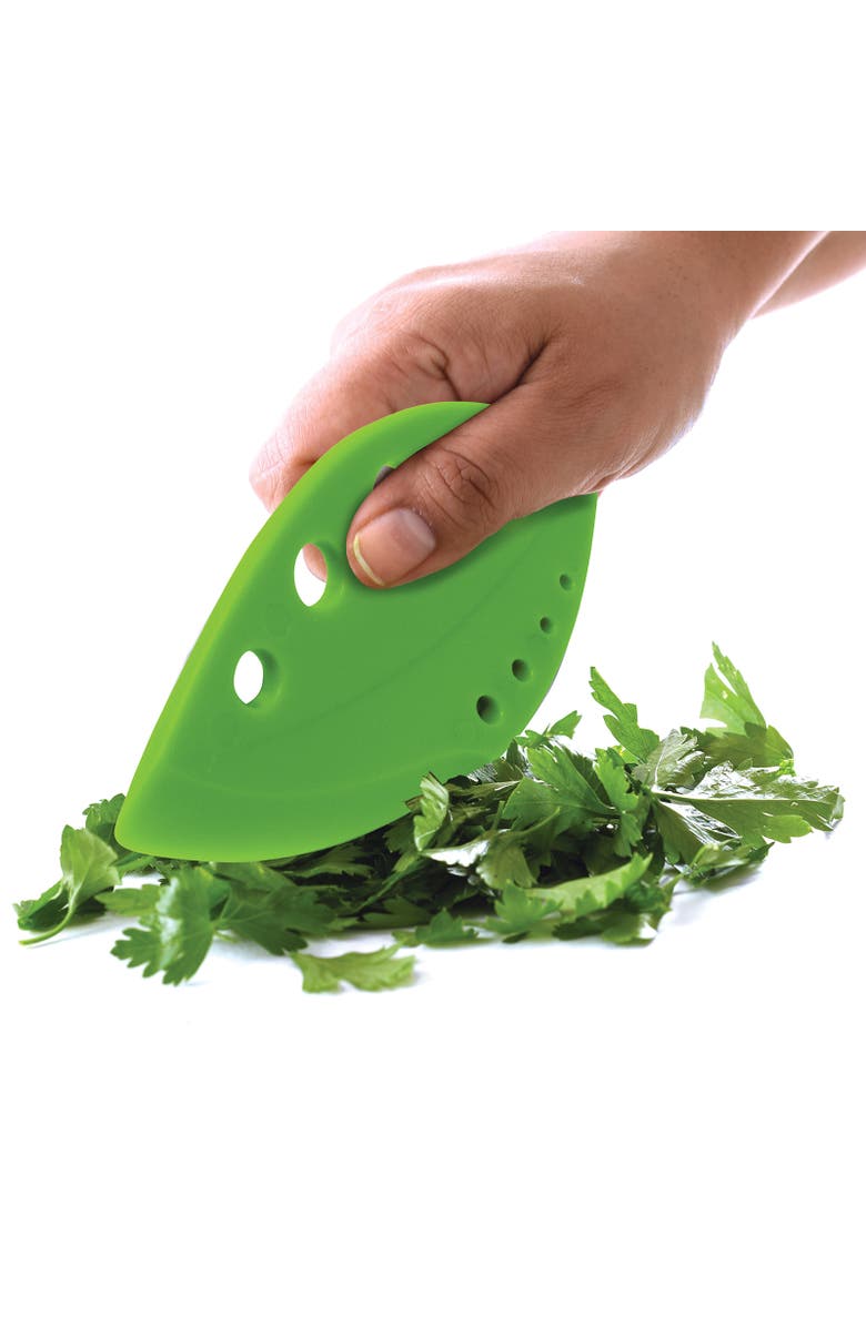 Norpro Multi Blade Herb Shears with Storage Sheath, Alternate, color, Green