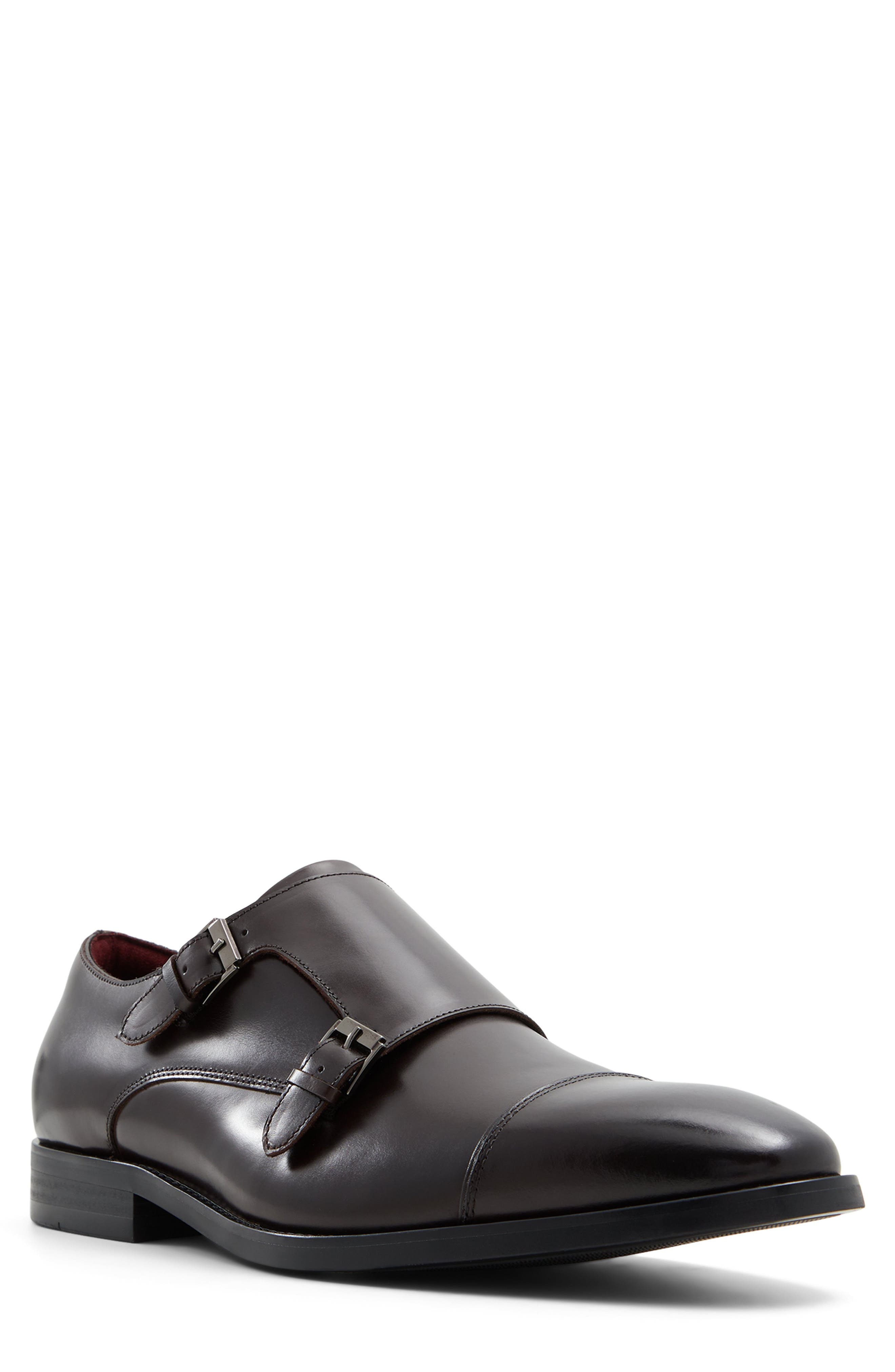 ALDO Zigof Cap Toe Double Monk Strap Shoe, Main, color, 