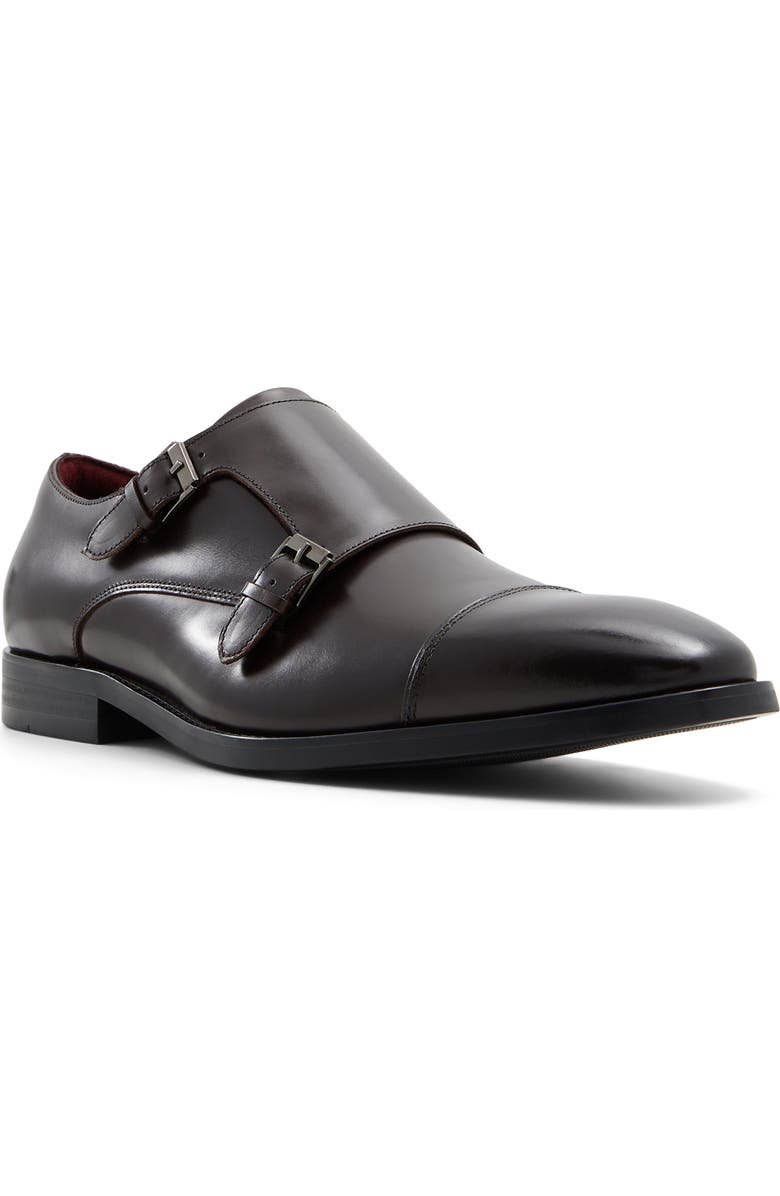 ALDO Zigof Cap Toe Double Monk Strap Shoe, Main, color,
