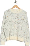 DR2 by Daniel Rainn Yummy Eyelash Crewneck Sweater
