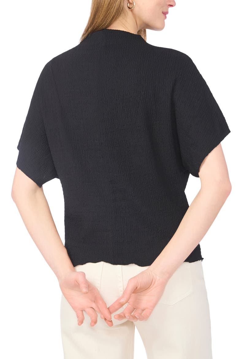 Dolman Drape Top, Alternate, color, RICH BLACK