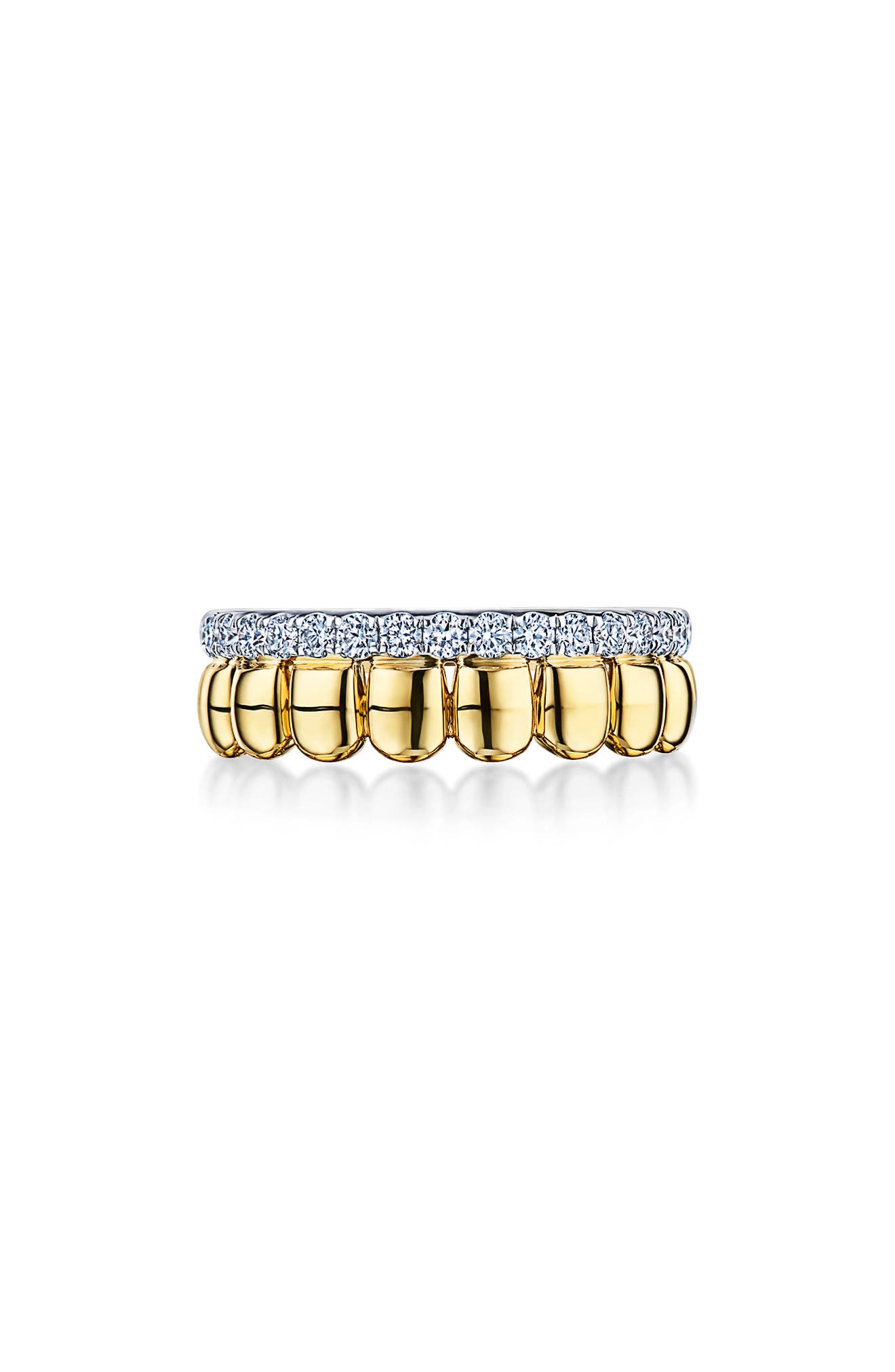 selected TWO TONE WHITE/YELLOW GOLD