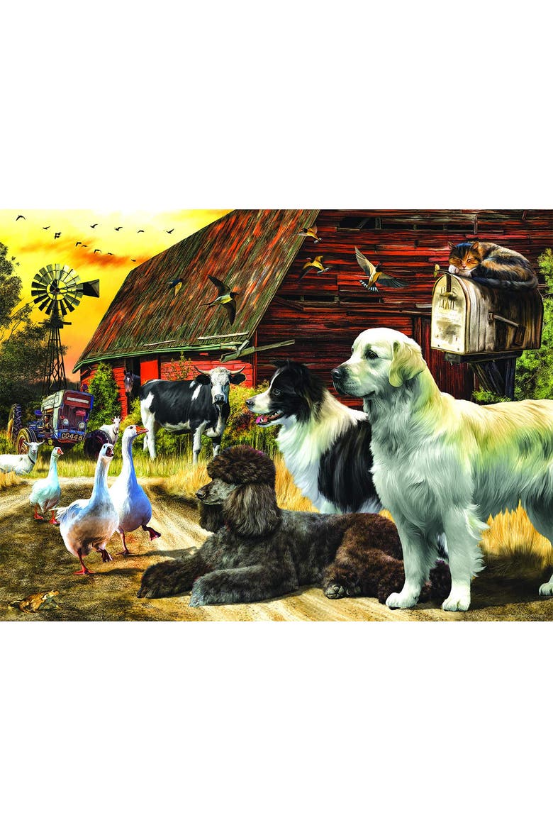 Life on the Farm 1000 piece Jigsaw Puzzle for Adults, Alternate, color, Multicolor