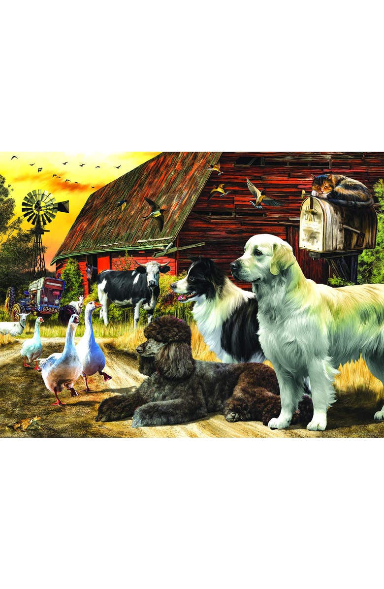 Sunsout Life on the Farm 1000 piece Jigsaw Puzzle for Adults, Alternate, color, Multicolor
