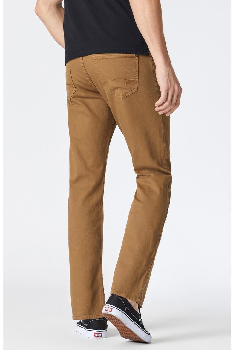 Matt Relaxed Straight Fit Jeans, Alternate, color, MOCCA