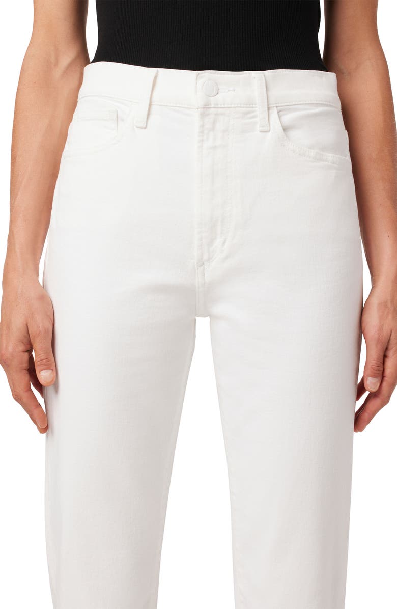Joe's The OG High Waist Ankle Slim Straight Leg Jeans, Alternate, color, White