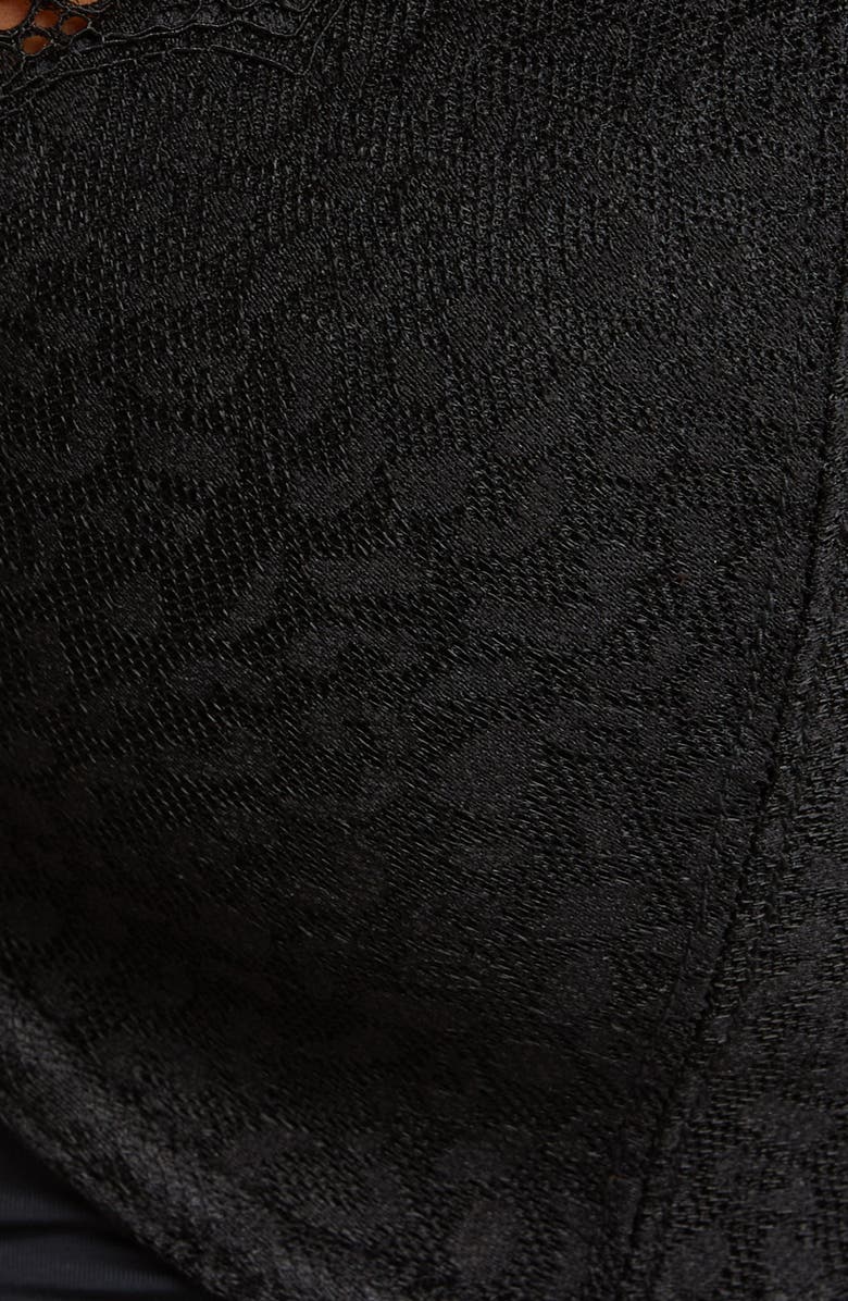 Skarlett Blue Rouse Full Coverage Strapless Bra, Alternate, color, Black