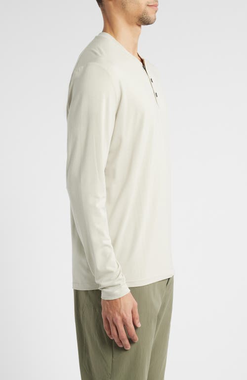 Free Fly Flex Performance Henley In Sandstone