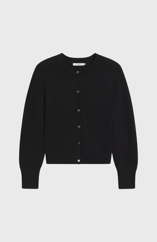 Almina Concept Knit Cardigan In Black