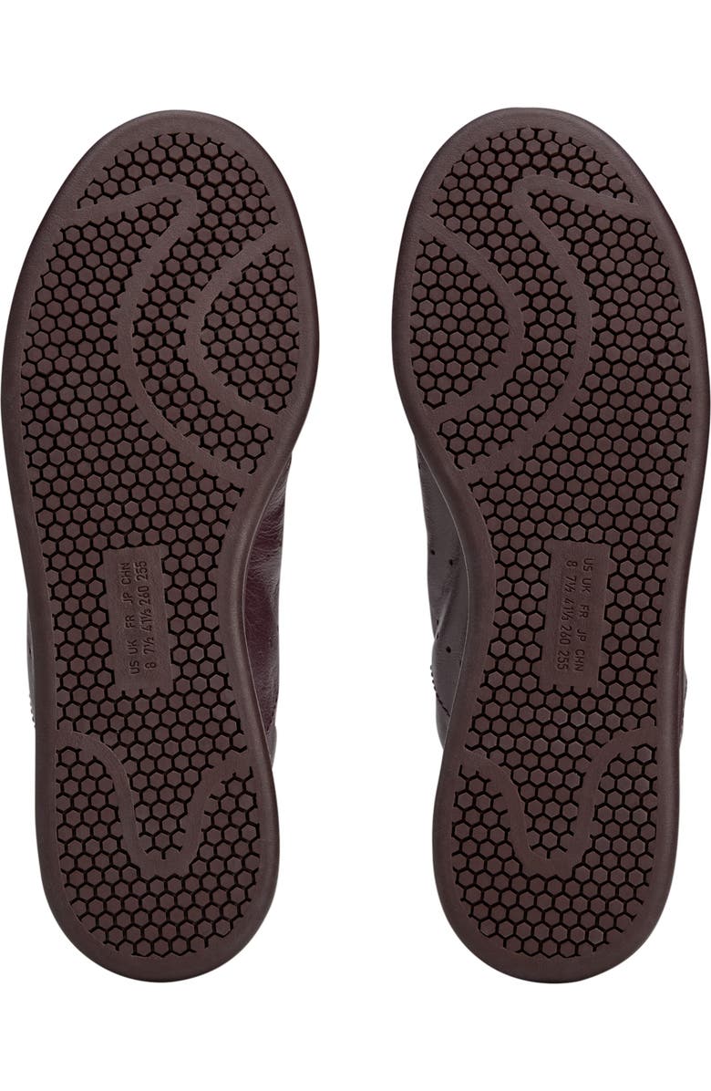 Y-3 Gender Inclusive Stan Smith Sneaker, Alternate, color, Shadow Maroon/ Black