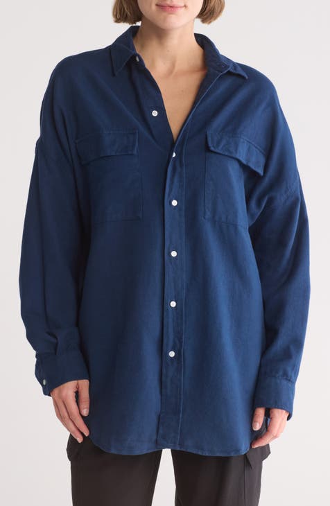 McLoghlins Oversize Button-Up Utility Shirt