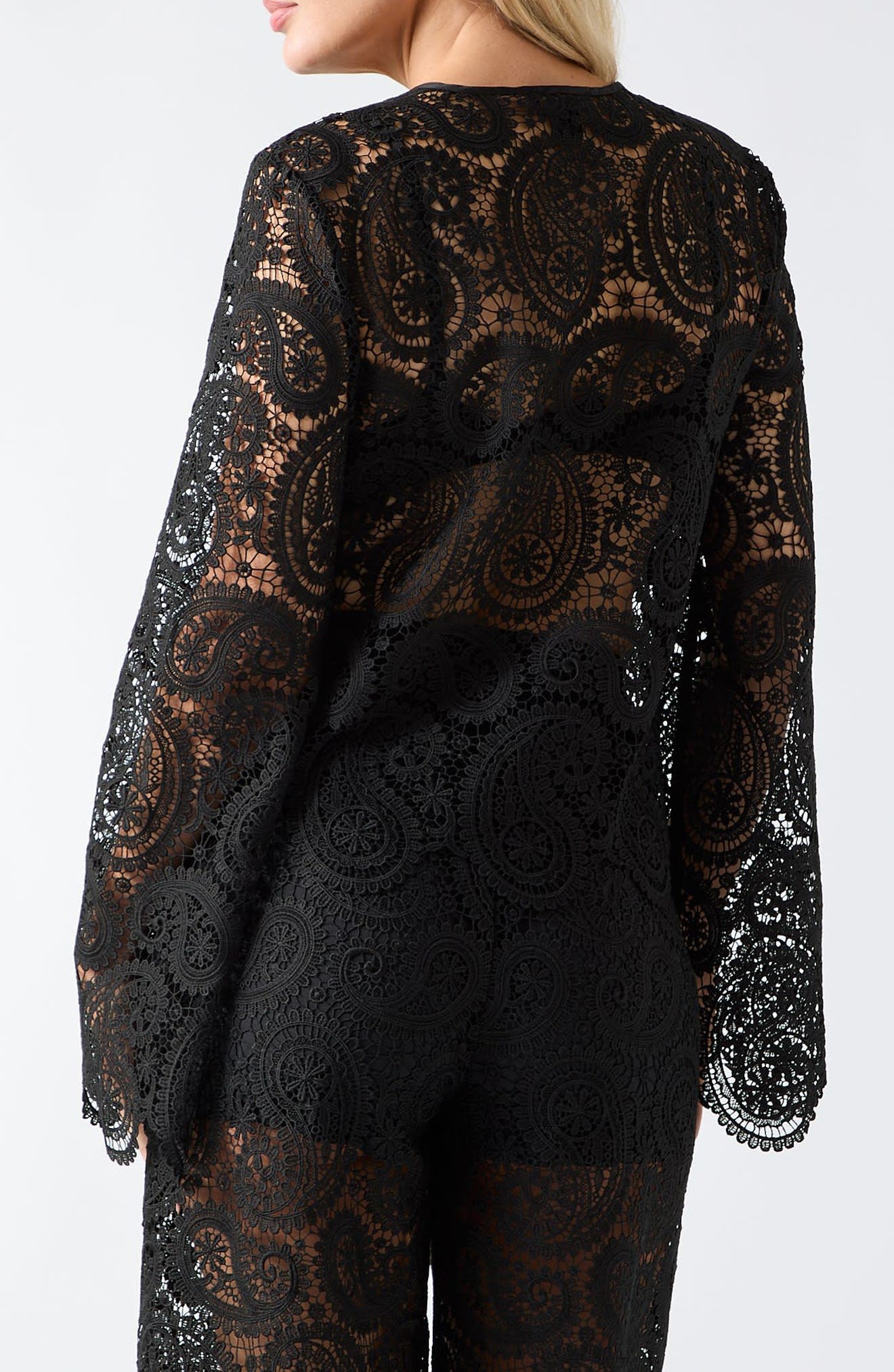 Grace Long Sleeve Lace Top - image 2