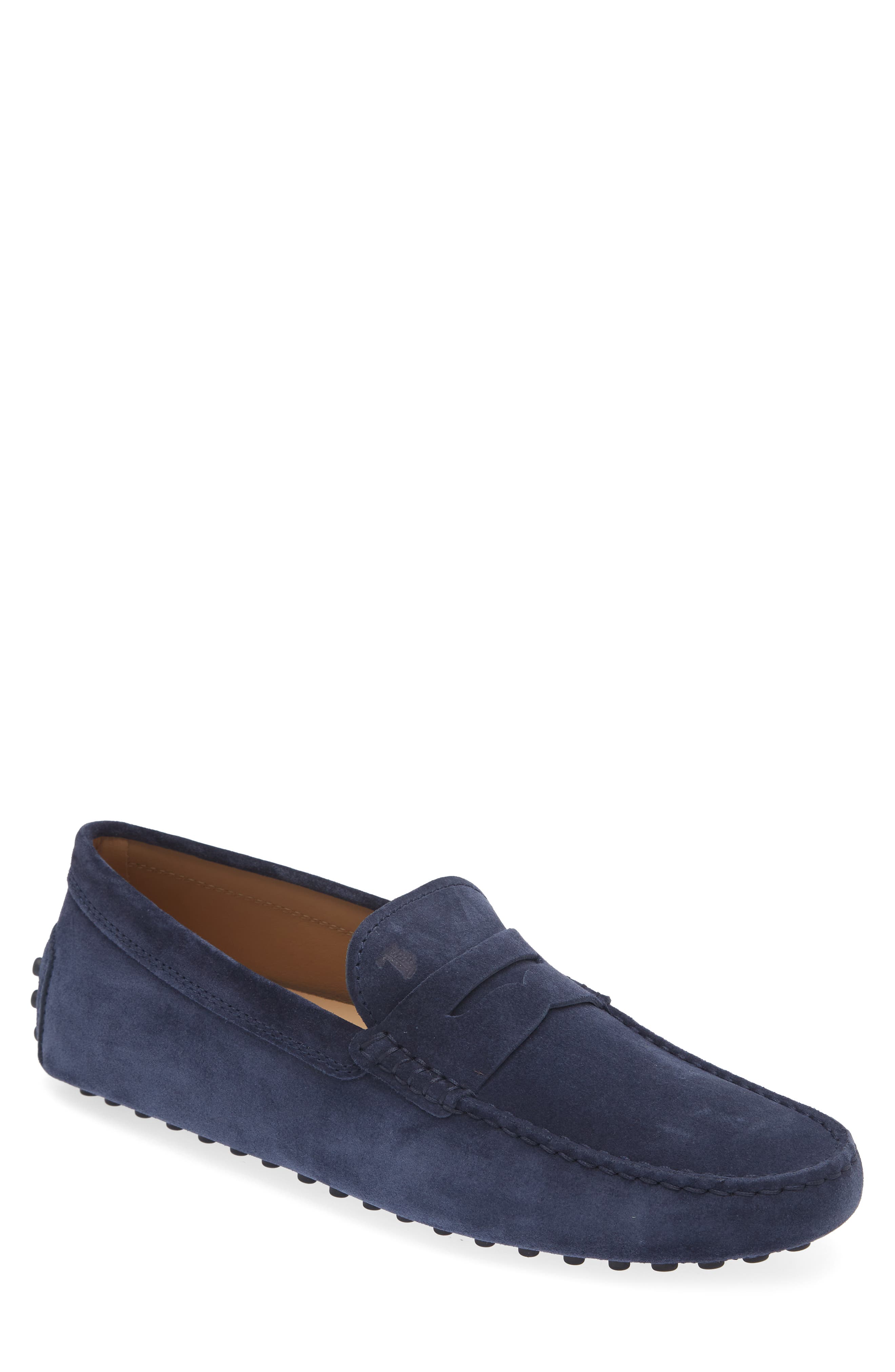 Tod's Gommino Driving Shoe, Main, color, Galassia Suede