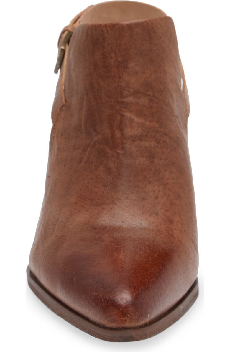 Chocolat Blu Eldorado Slingback Pointed Toe Mule, Alternate, color, Brown Leather