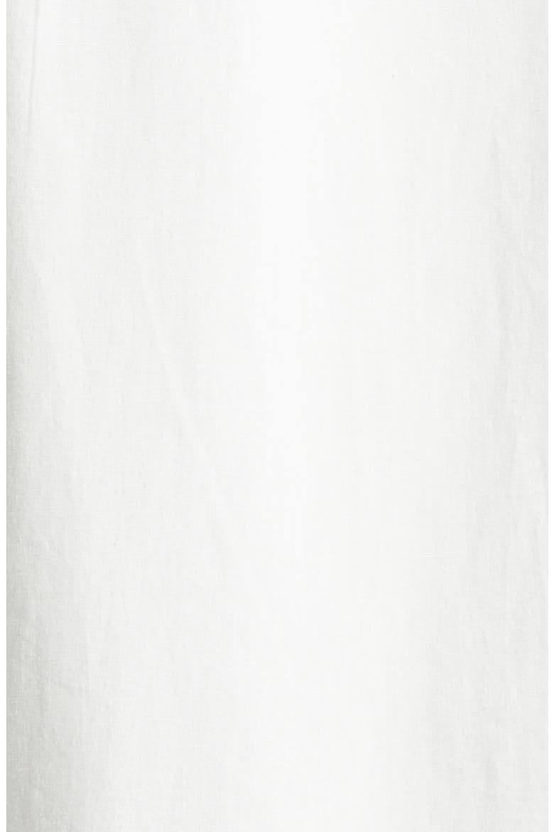 Cherry Lane Beaded Cotton Poplin Button-Up Shirt, Alternate, color, WHITE