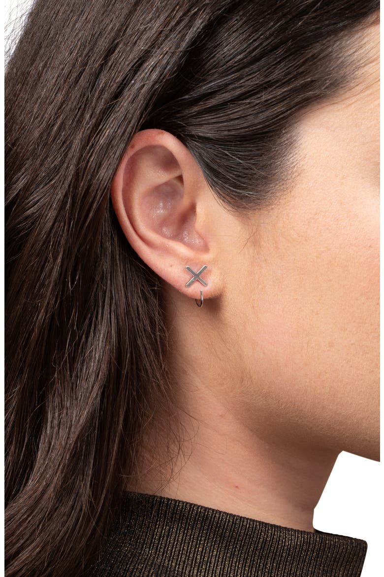 Ear Jackets, Alternate, color, SILVER