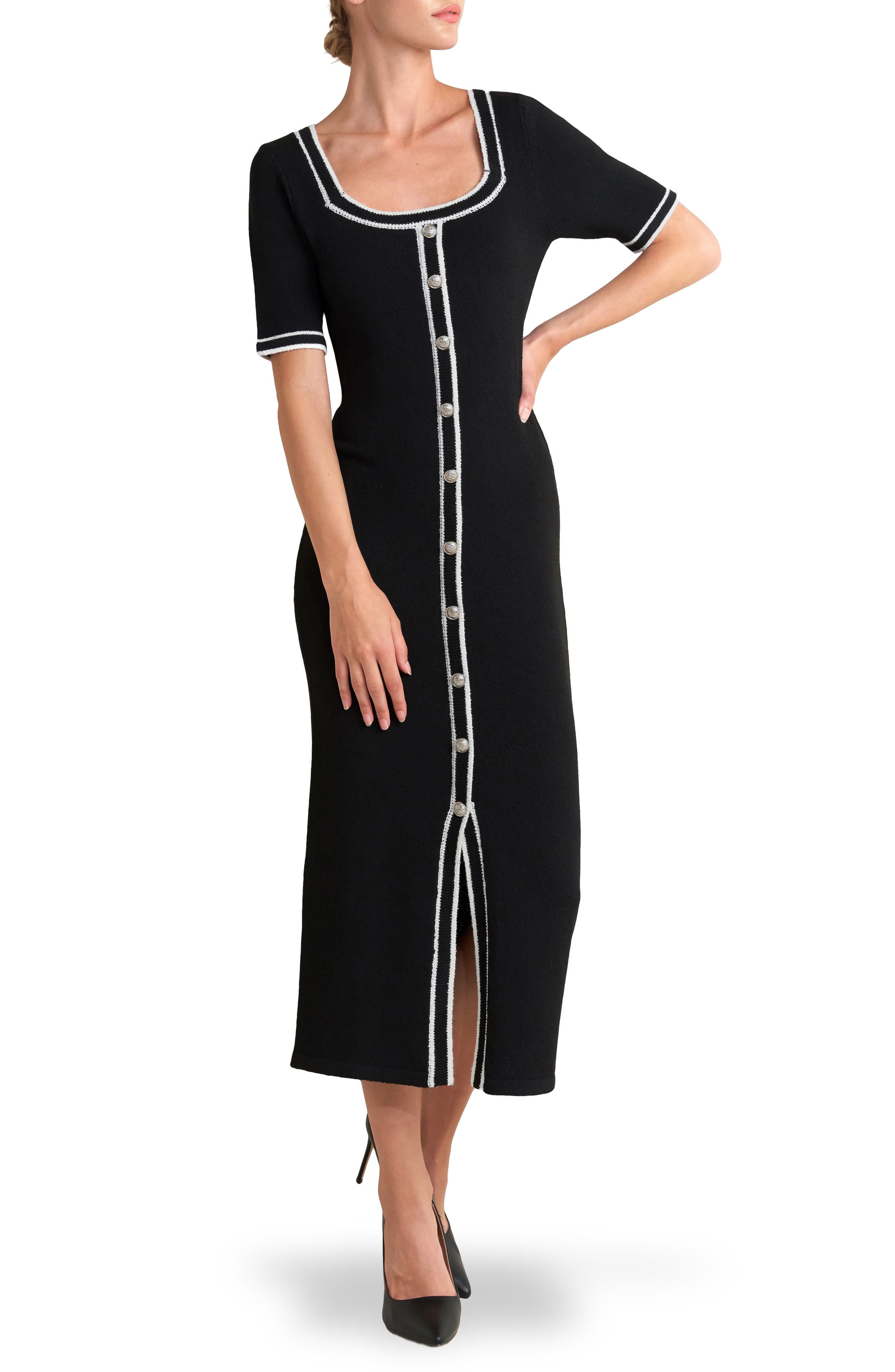 Knit Midi Dress