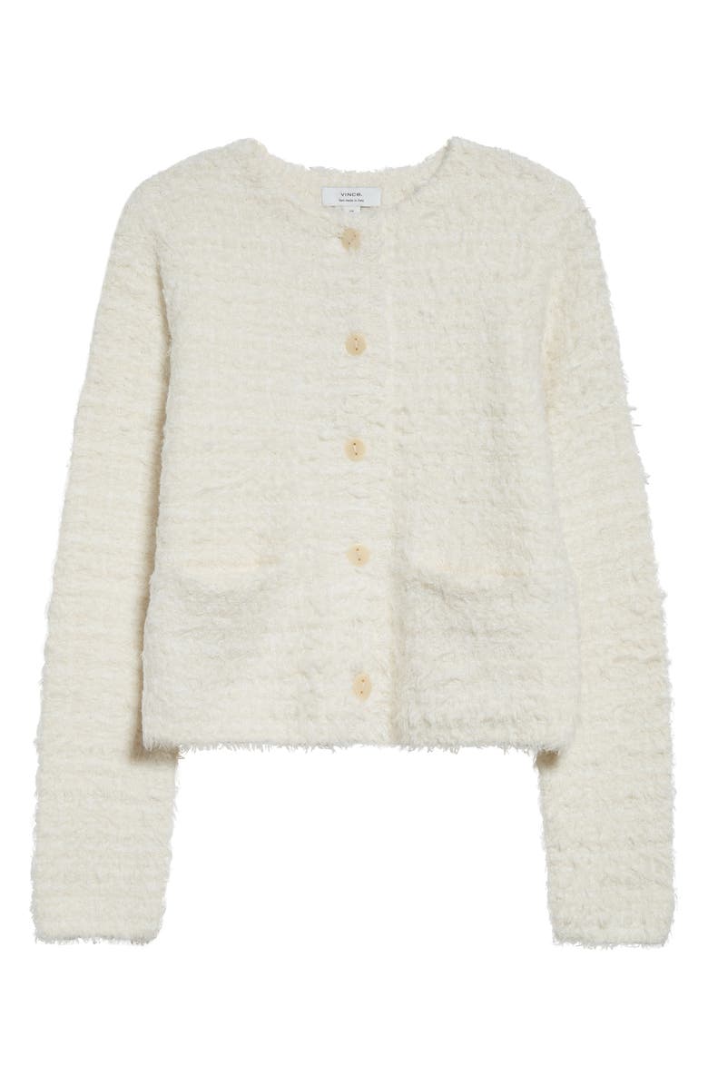 Vince Eyelash Knit Cardigan, Alternate, color,