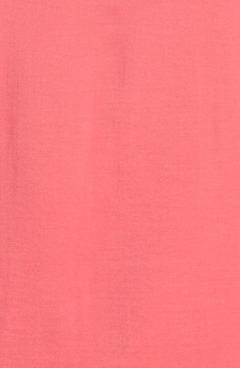 Elan Crochet Trim Cover-Up Dress, Alternate, color, Pink Bright