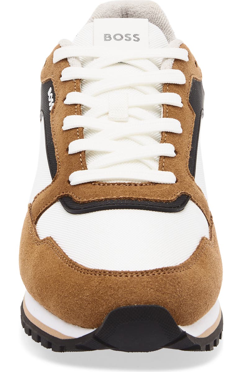 BOSS Parkour Runn Sneaker, Alternate, color, Beige