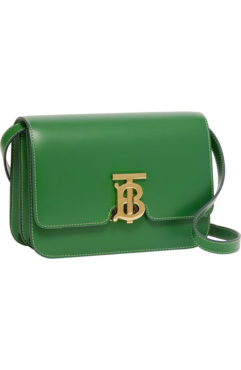 Burberry Small TB Monogram Leather Crossbody Bag, Alternate, color,