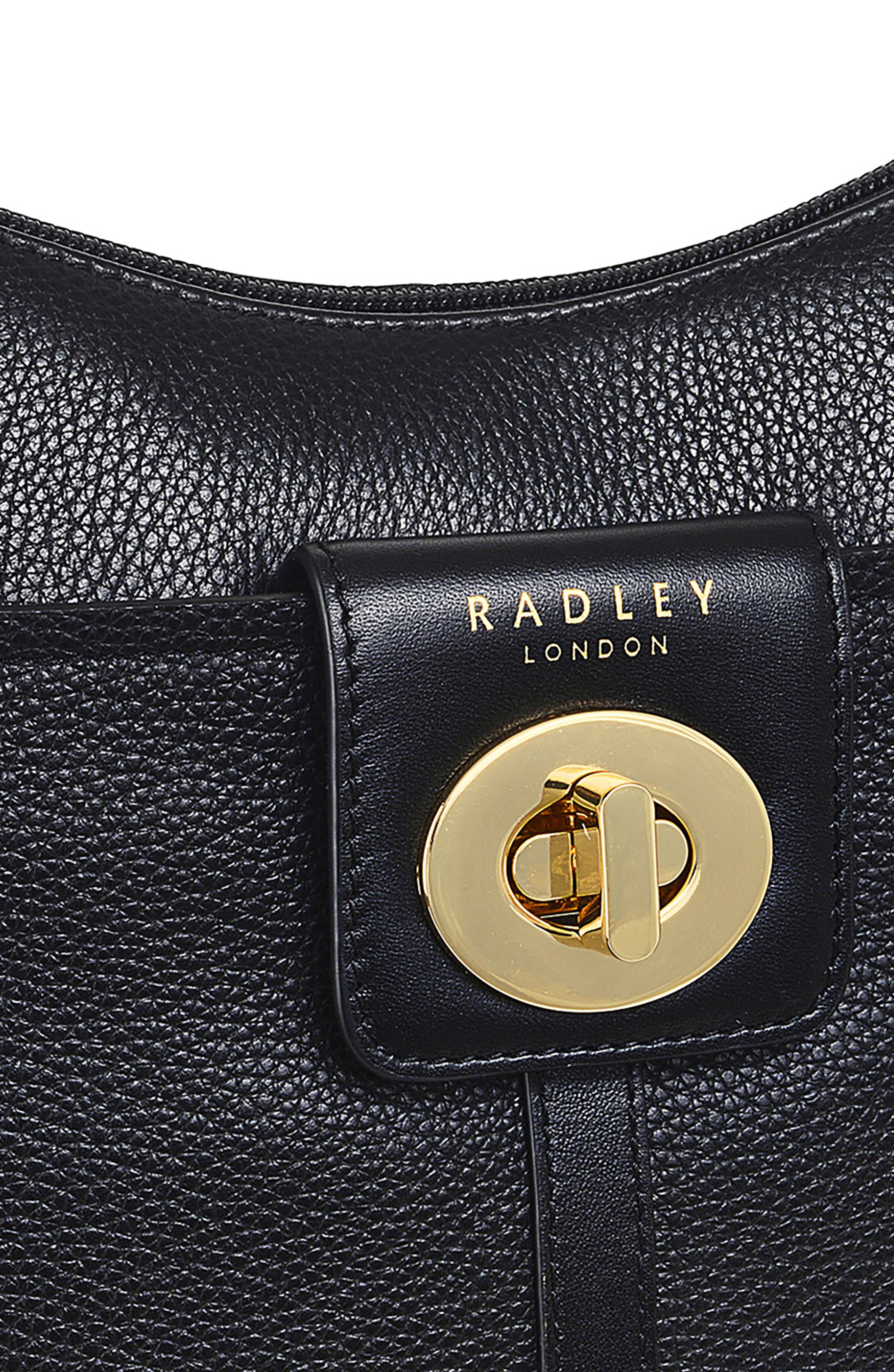 Radley Longacre Small Crossbody Bag, Alternate, color, Black