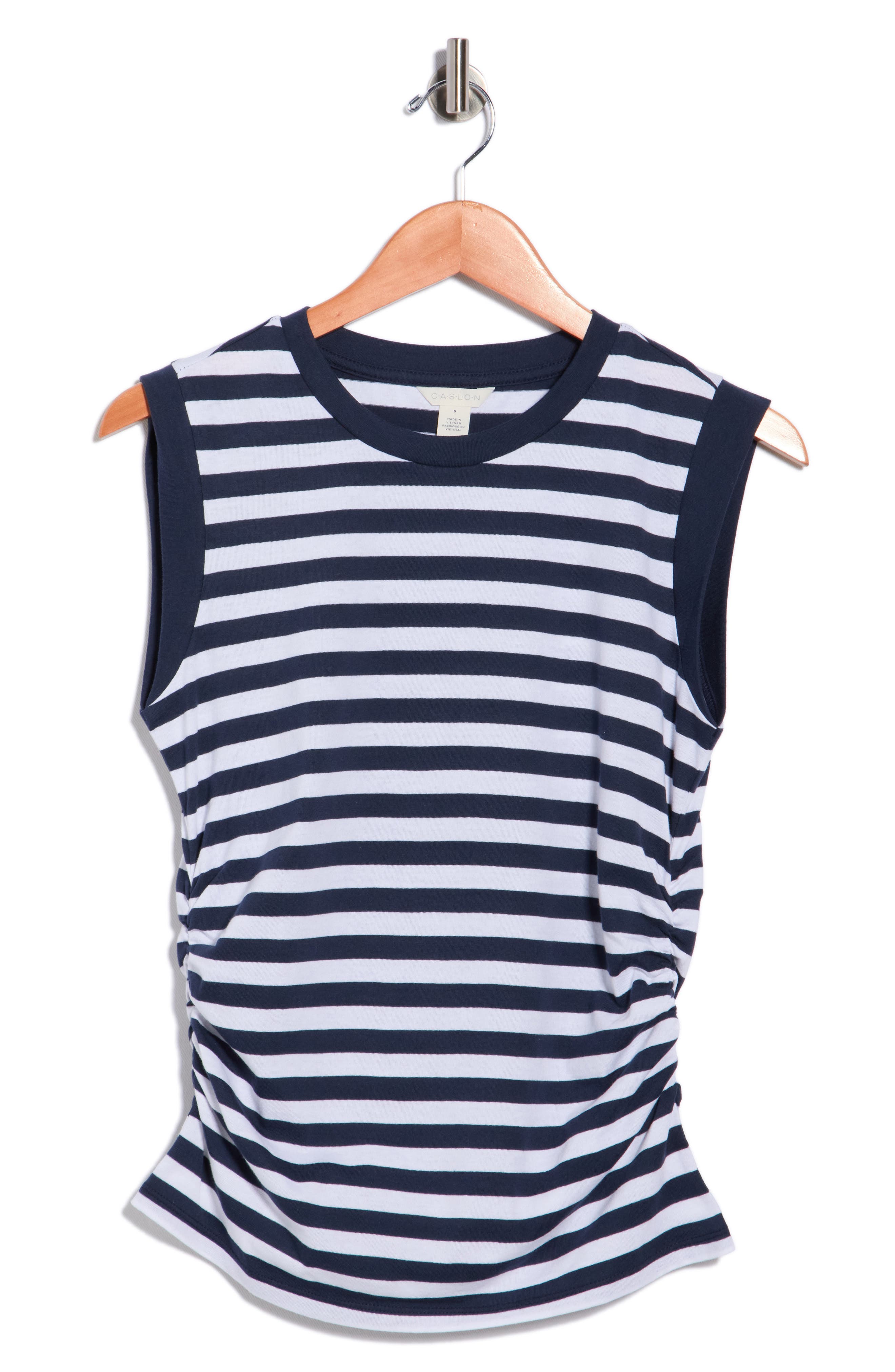 NAVY- WHITE CHARM STRIPE