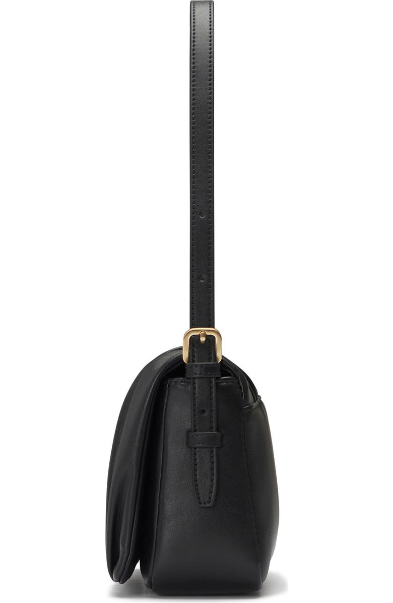 Oryany Bell Pleated Leather Shoulder Bag, Alternate, color,